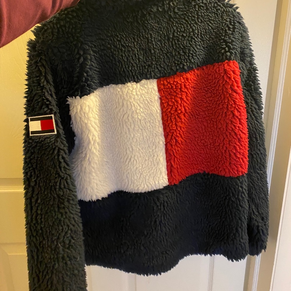 Tommy Hilfiger fuzzy jacket